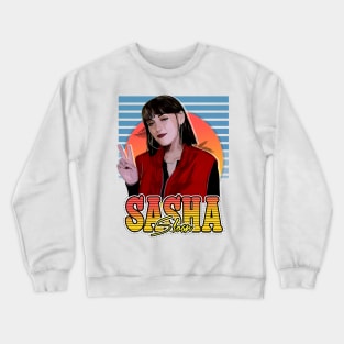 Retro Sasha Sloan // style Flyer Vintage Crewneck Sweatshirt